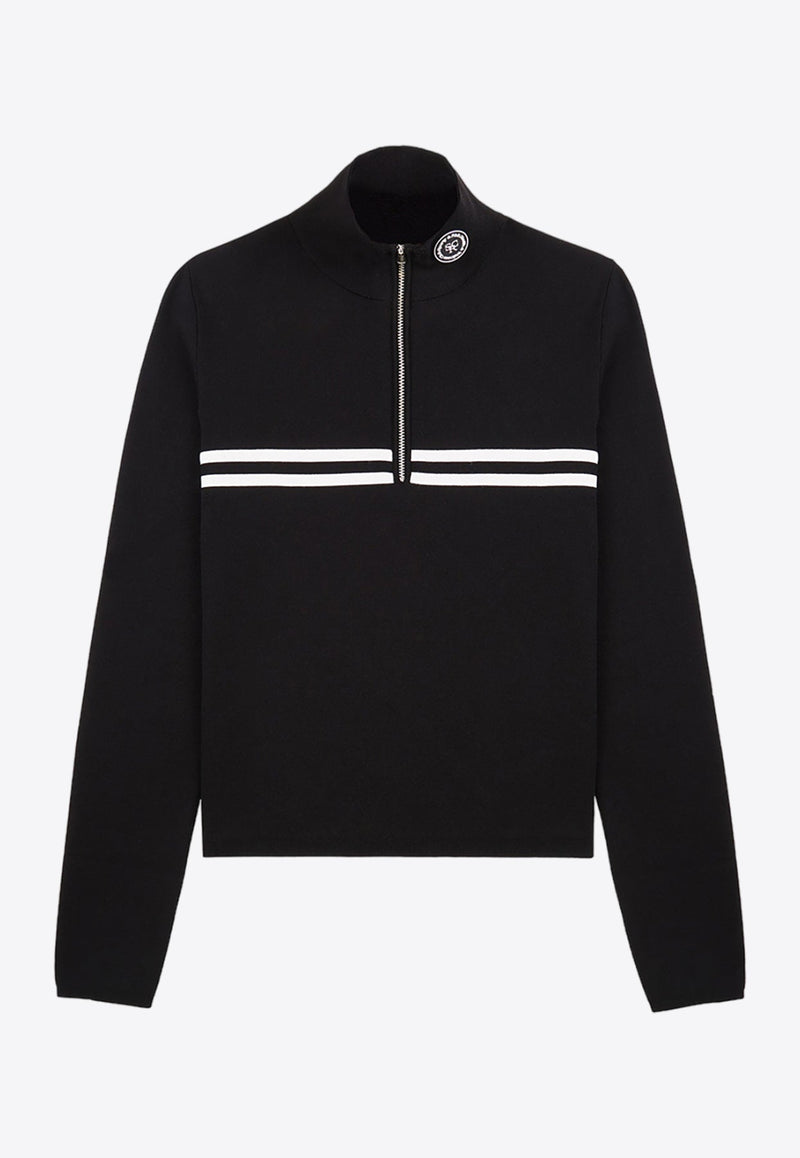 Minimal Quarter Zip Sweatshirt