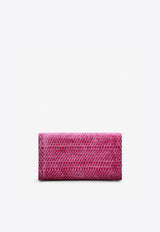 Flower Strass Illusion Clutch