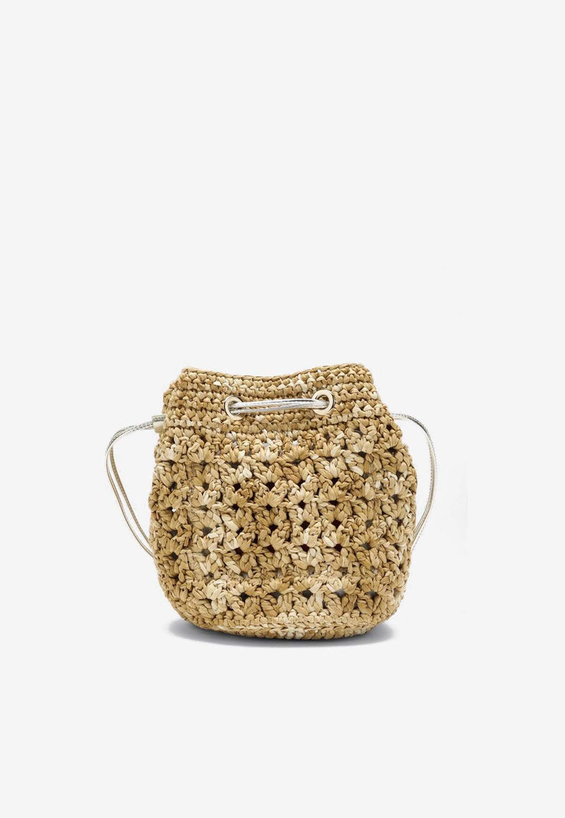Très Vivier Crochet Bucket Bag