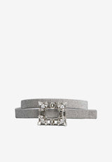 Broche Vivier Buckle Glitter Belt