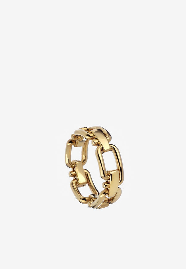 Reine Chain Ring in 18-karat Yellow Gold