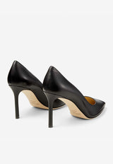 Romy 85 Leather Pumps