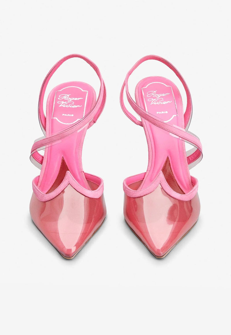 I Love Vivier 100 Slingback Pumps