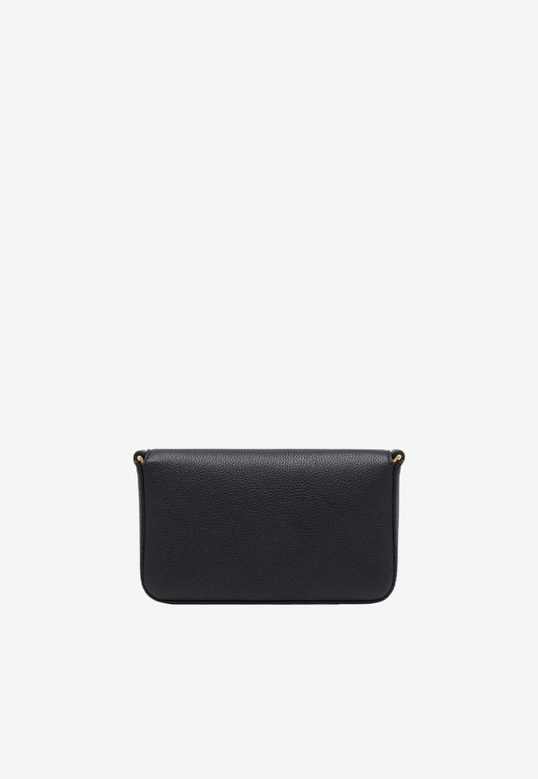 Mini Tara Crossbody Bag in Grained Leather