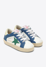 X Golden Goose Boys Star Patch Leather Sneakers