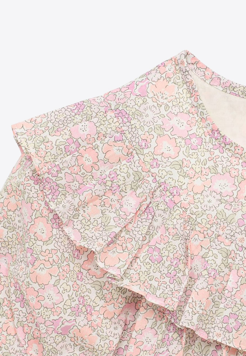 Girls Fosca Floral Blouse