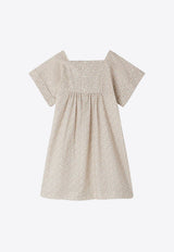 Girls Paysanne Floral Dress