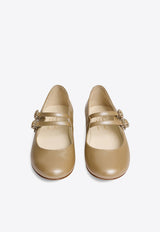 Girls Tam Mary-Jane Ballet Flats