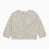 Babies Openwork Cherries Cashmere Cardigan