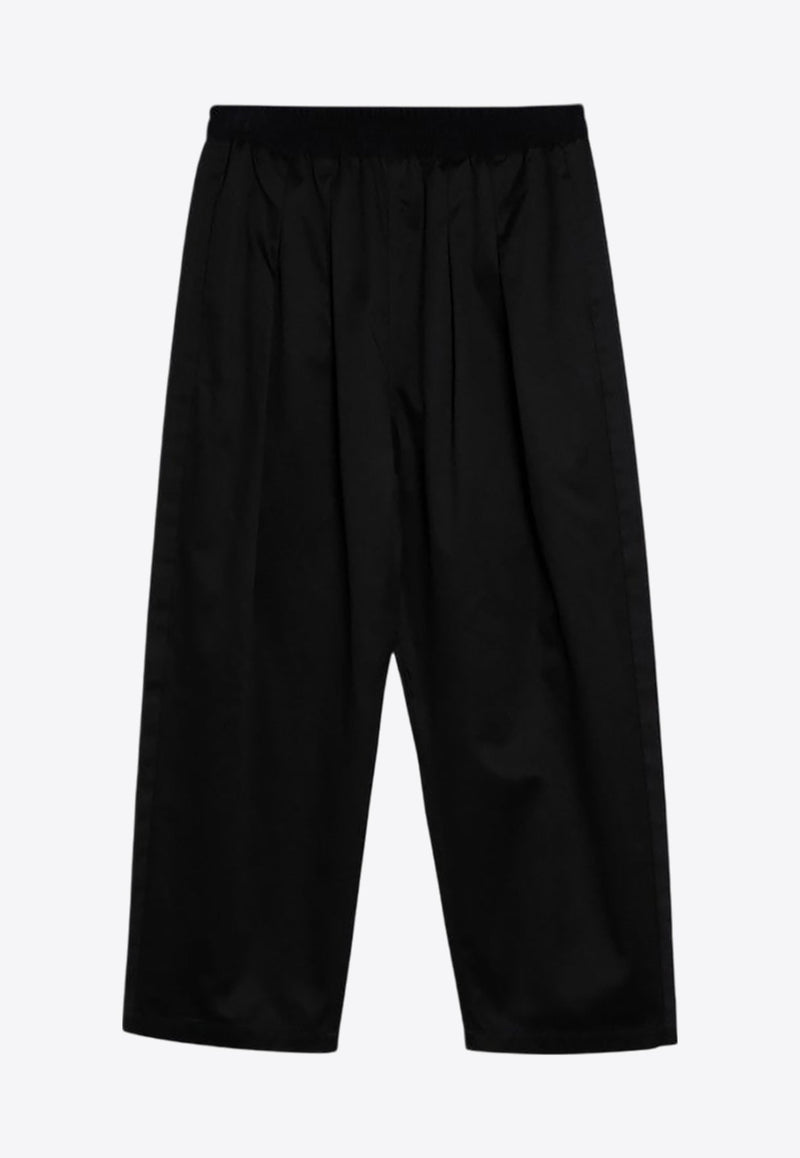 Wide-Leg Track Pants