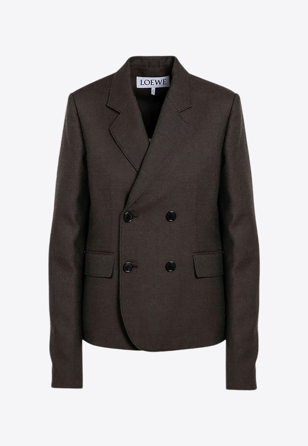 Wool Double-Breasted Jacket