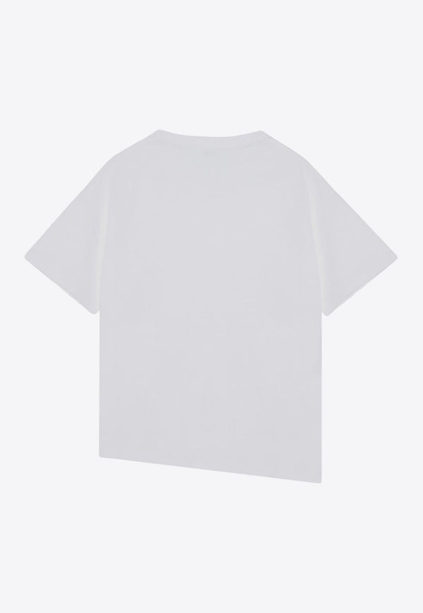 Asymmetrical Crewneck T-shirt