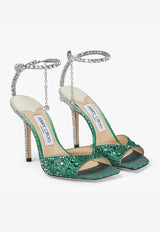 Saeda 100 Crystal-Embellished Sandals