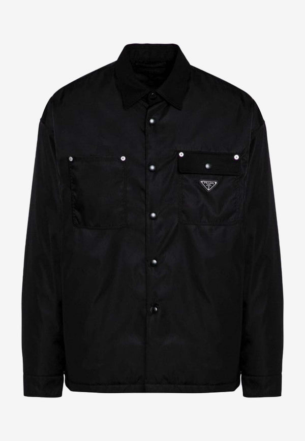 Triangle Logo Nylon Shirt