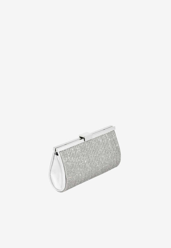 Sundance Crystal-Embellished Clutch