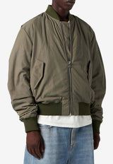 Zip-Up Bomber Jacket