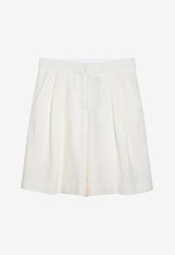 Stuart Wool-Blend Bermuda Shorts