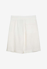 Stuart Wool-Blend Bermuda Shorts