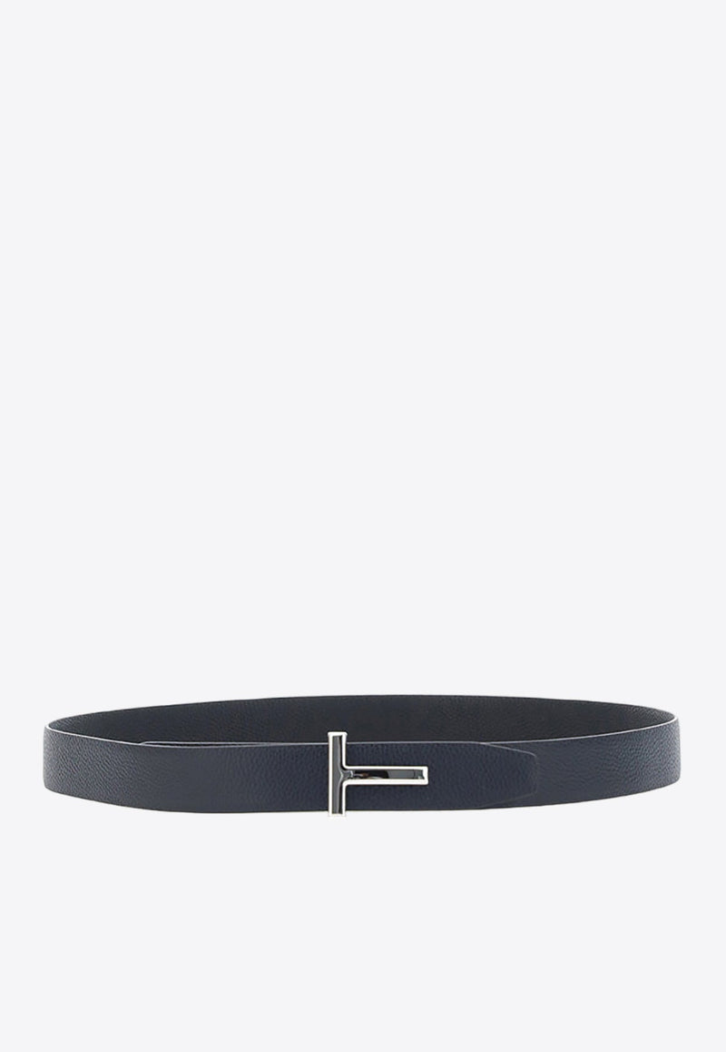 T-Buckle Leather Belt