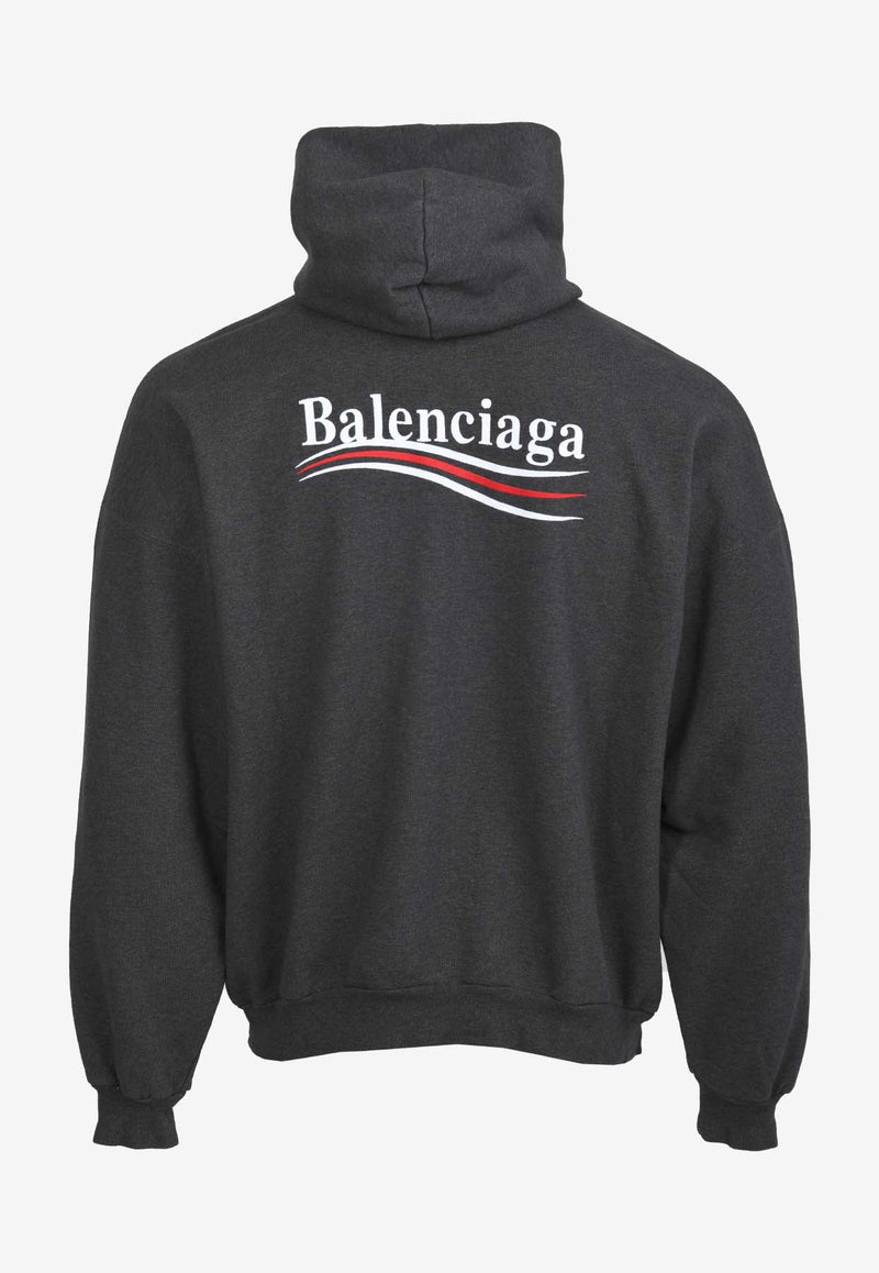 Political Campaign Embroidered Hoodie