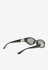 Interlocking G Oval-Shaped Sunglasses