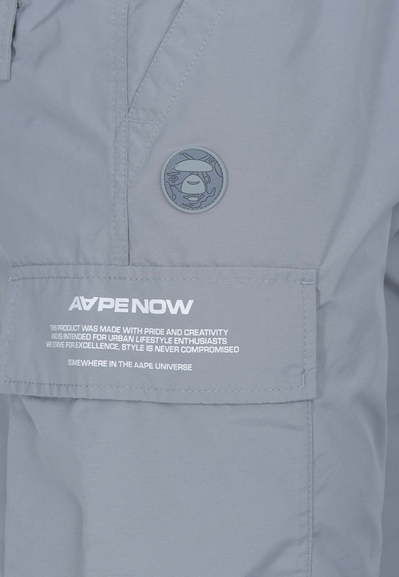 Moonface Patch Cargo Shorts