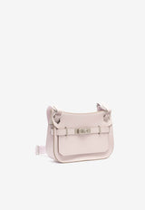 Mini Jypsiere Verso in Mauve Pale and Nata Evercolor with Palladium Hardware