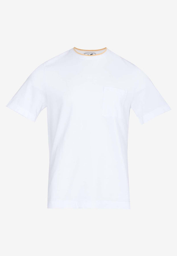 Piqures Sellier Short-Sleeved T-shirt