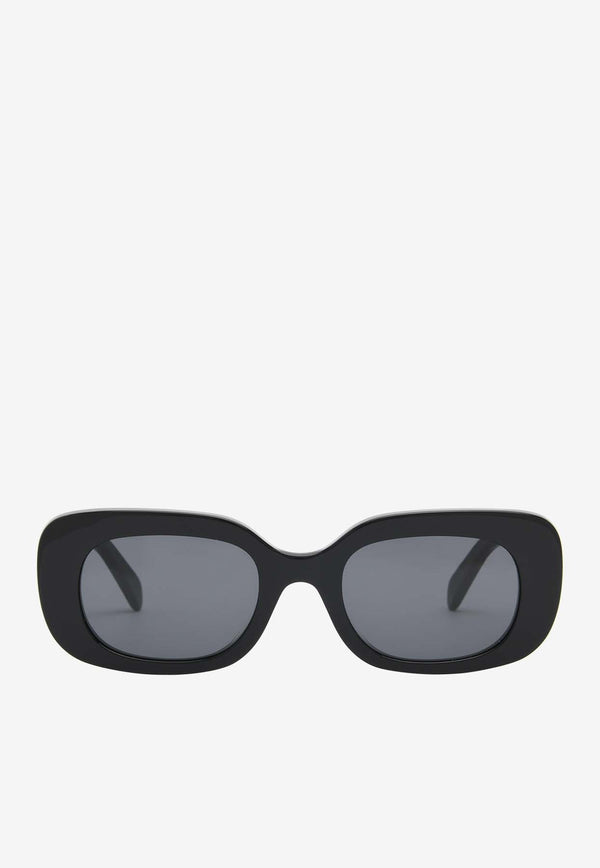 3 Dots Rectangular Sunglasses