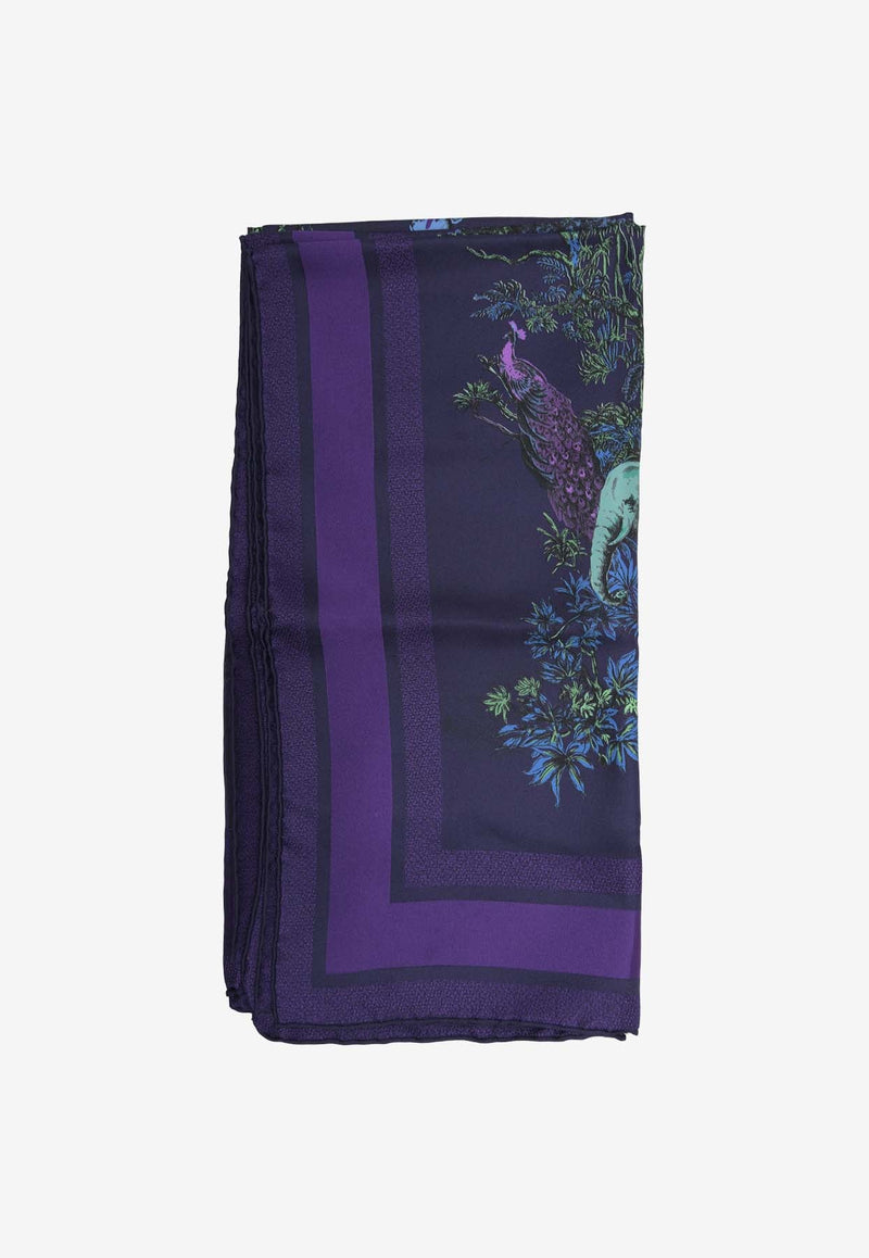 Animal Patterns Silk Scarf