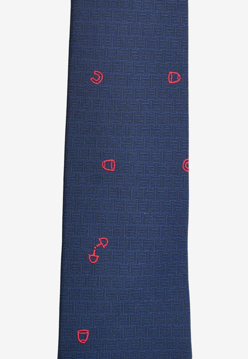 Pluie Equestre Silk Tie