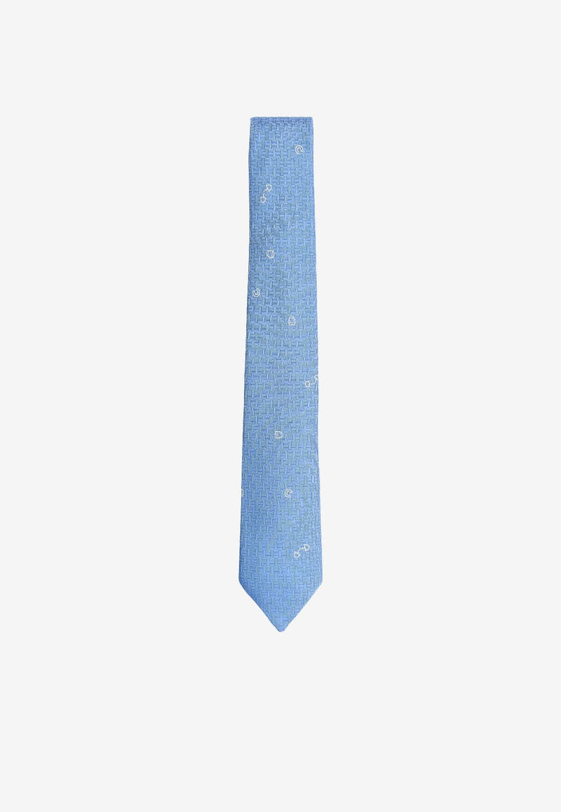 Pluie Equestre Silk Tie