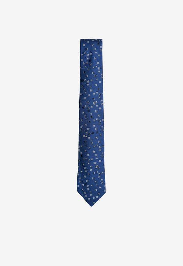 H Lapin Silk Twill Tie