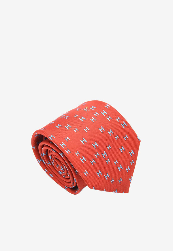 H Lapin Silk Twill Tie