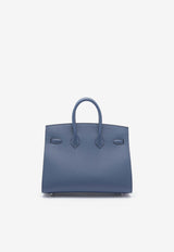 Birkin 25 Sellier in Bleu Navy Epsom Leather with Palladium Hardware