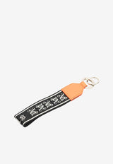 Monogram Jacquard Key Ring