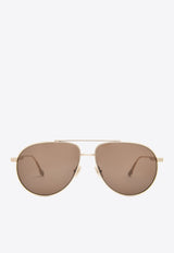 V Line Aviator Sunglasses