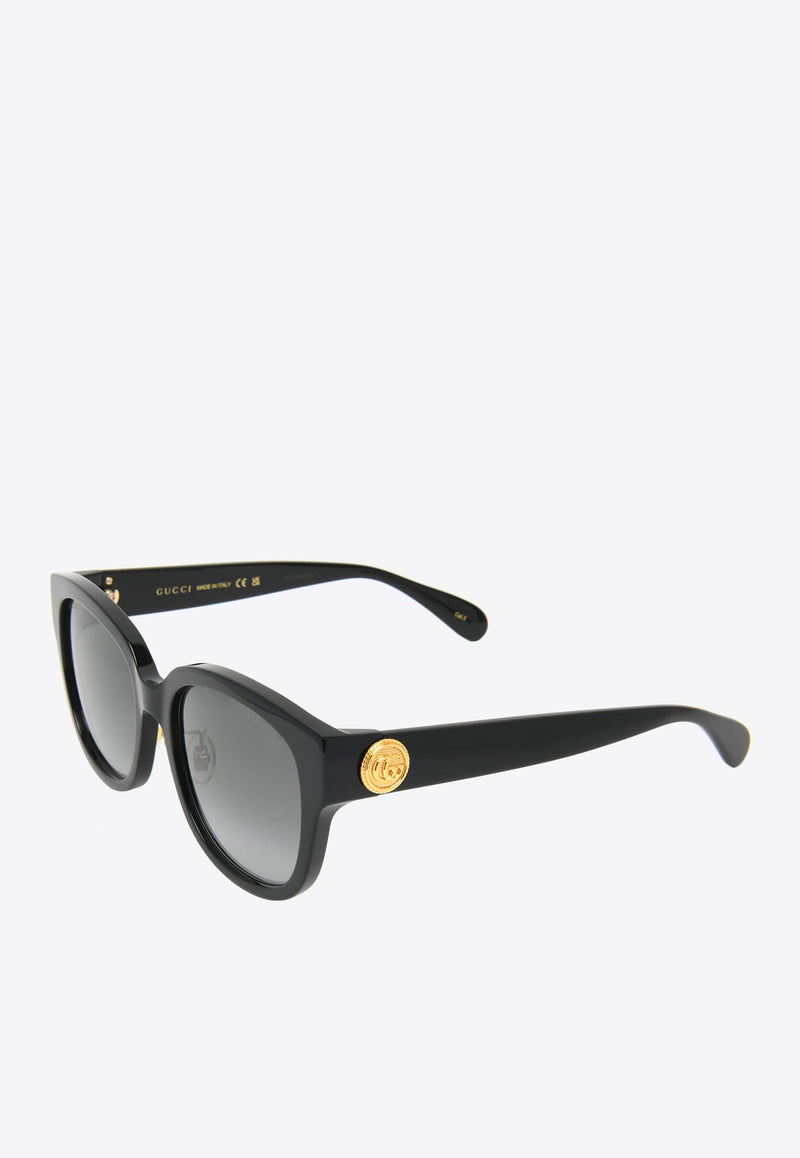 Round Acetate Sunglasses