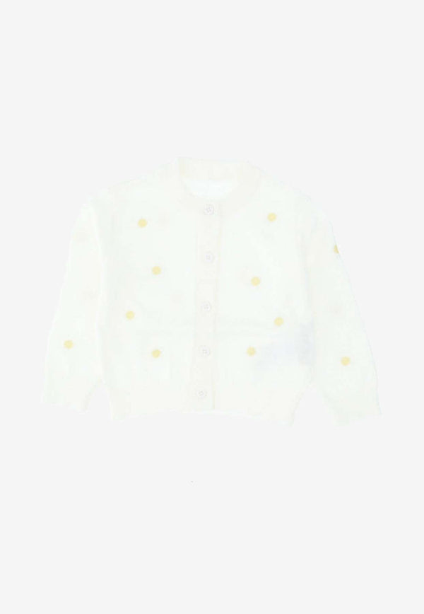 Baby Girls Floral Embroidered Cardigan