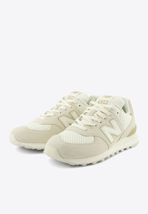 574 Low-Top Sneakers in Turtledove with Angora