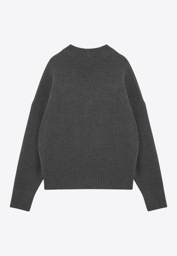 Ami De Coeur Intarsia Knit Turtleneck Sweater