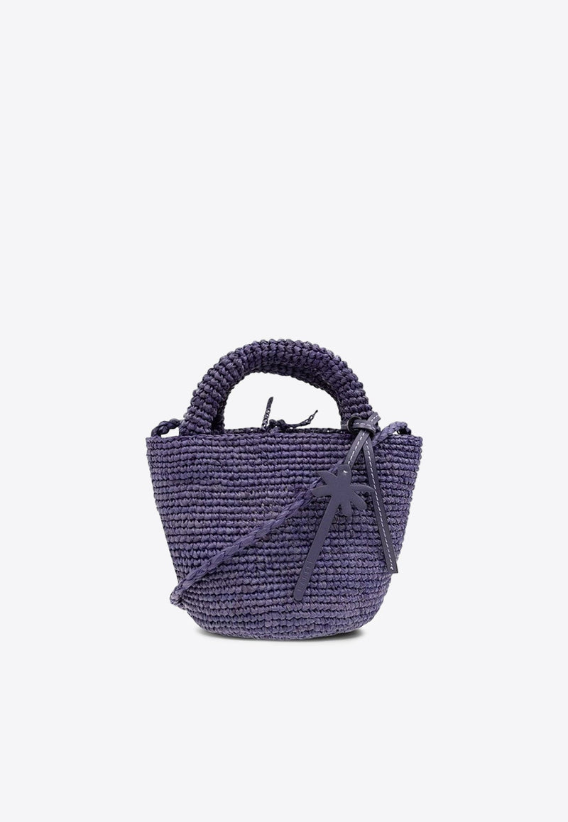 Mini Raffia Crossbody Bag