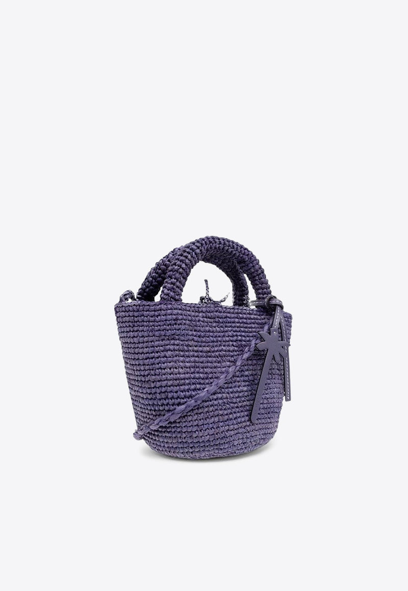 Mini Raffia Crossbody Bag