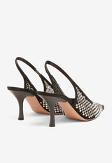 Vesper 70 Crystal-Embellished Pumps