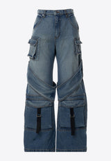 Frederic Wide-Leg Cargo Jeans