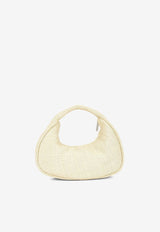 Bon Bon Woven Leather Shoulder Bag