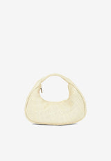 Bon Bon Woven Leather Shoulder Bag