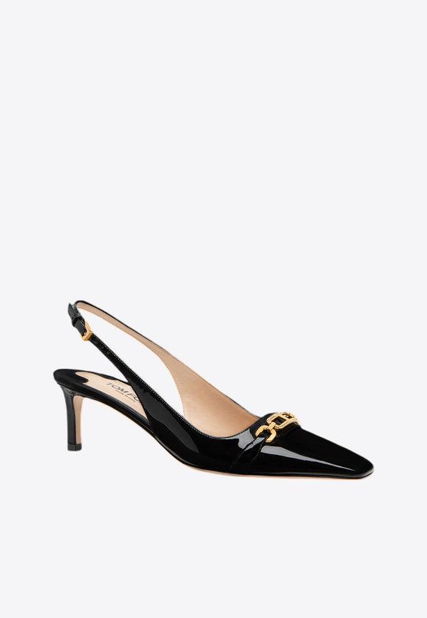 Whitney 55 Patent Leather Slingback Pumps