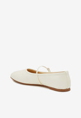 Ballet Flats in Nappa Leather