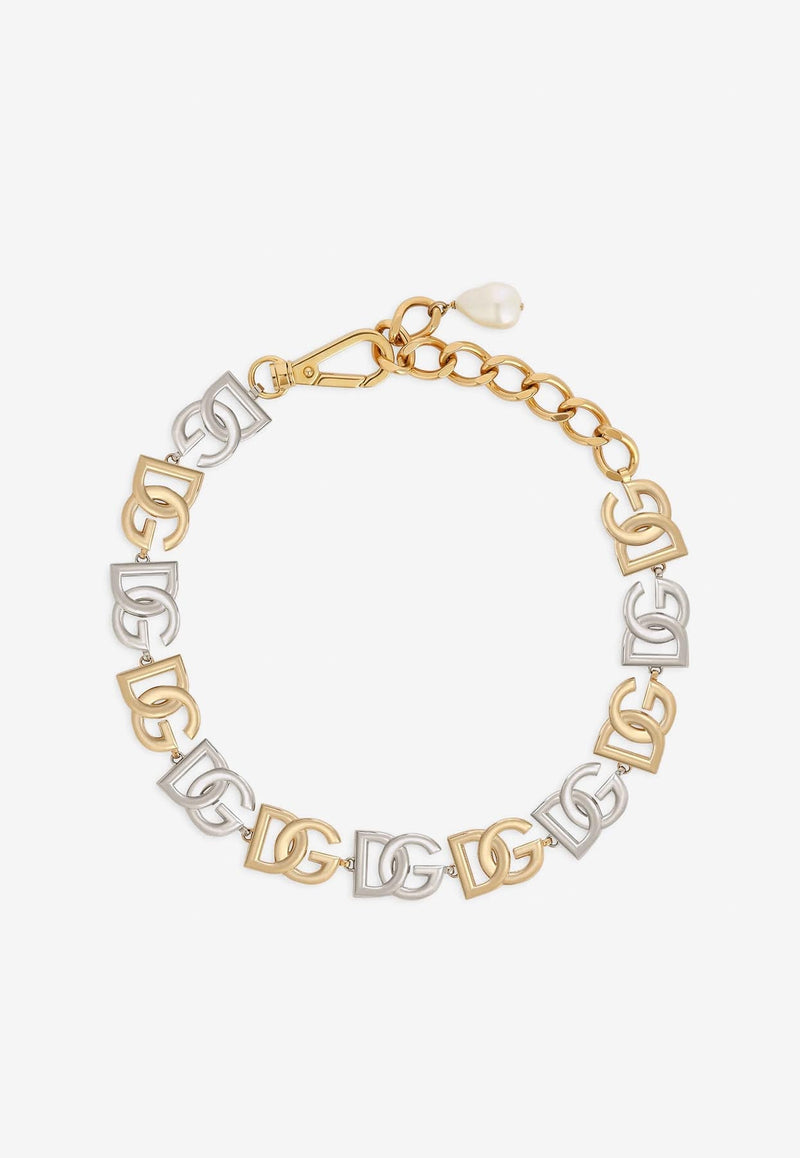 Interlock Logo Monogram Choker